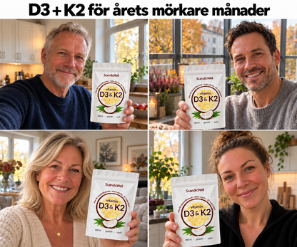 D3 + K2 – För årets mörkare dagar